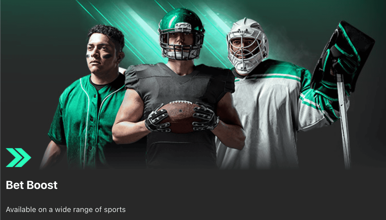 Bet365 odds boosts feature.